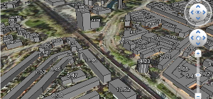 Screenshot Google Earth 3D data